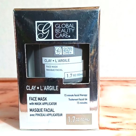 NIB Global Beauty Care Clay Face Mask - Picture 1 of 3